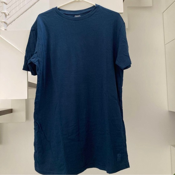 Zara Deep Blue Short Sleeve Tee - Picture 1 of 2